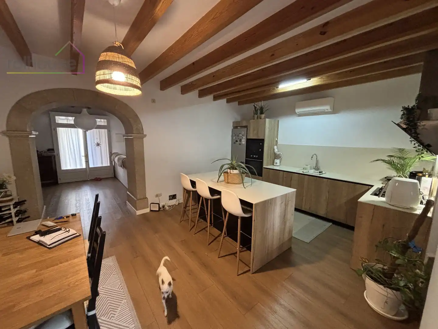 Kitchen of Country homes for rent in Binissalem  with Air Conditioner, Parquet flooring and Terrace