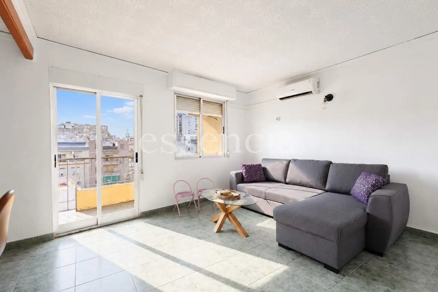 Sala de estar de Piso en venta en Gandia con Aire acondicionado, Terraza y Trastero