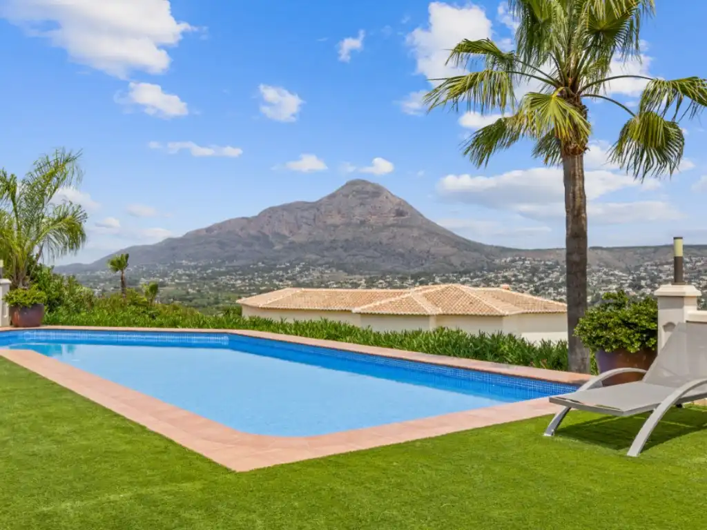 Piscina de Casa o chalet de alquiler en Jávea / Xàbia con Aire acondicionado, Jardín privado y Piscina