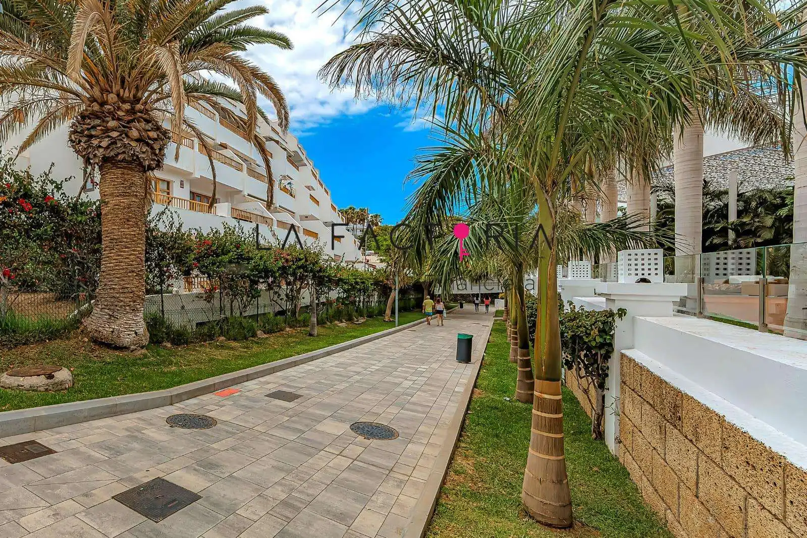 Vista exterior de Apartament en venda en Adeje amb Aire condicionat, Terrassa i Moblat