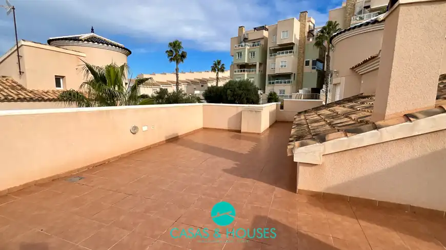 Vista exterior de Casa o chalet en venta en Cartagena con Jardín privado, Terraza y Balcón