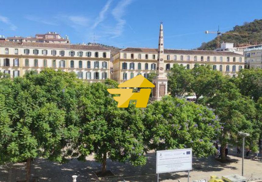 Vista exterior de Pis de lloguer en Málaga Capital amb Aire condicionat, Moblat i Balcó