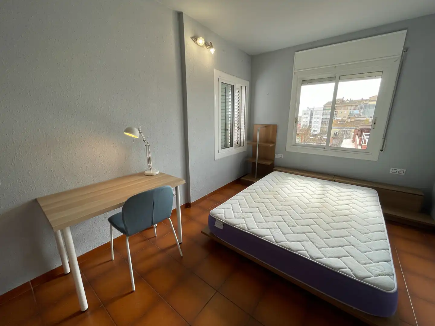 Bedroom of Attic for sale in Salt  with Air Conditioner, Heating and Terrace