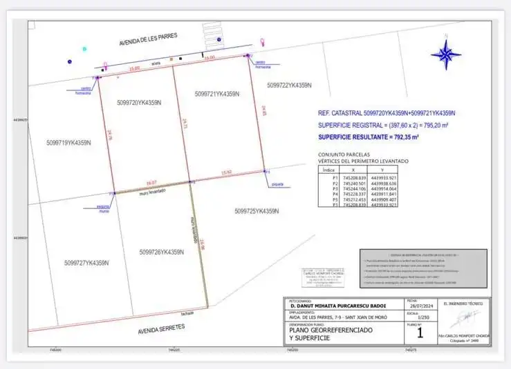 Residential land for sale in Avenida Les Parres 7, imagen 21