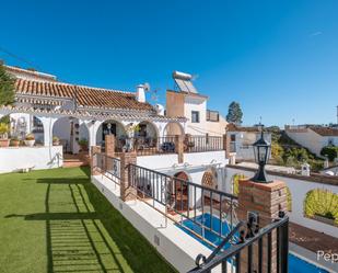 Exterior view of House or chalet for sale in Vélez-Málaga  with Private garden, Swimming Pool and Furnished