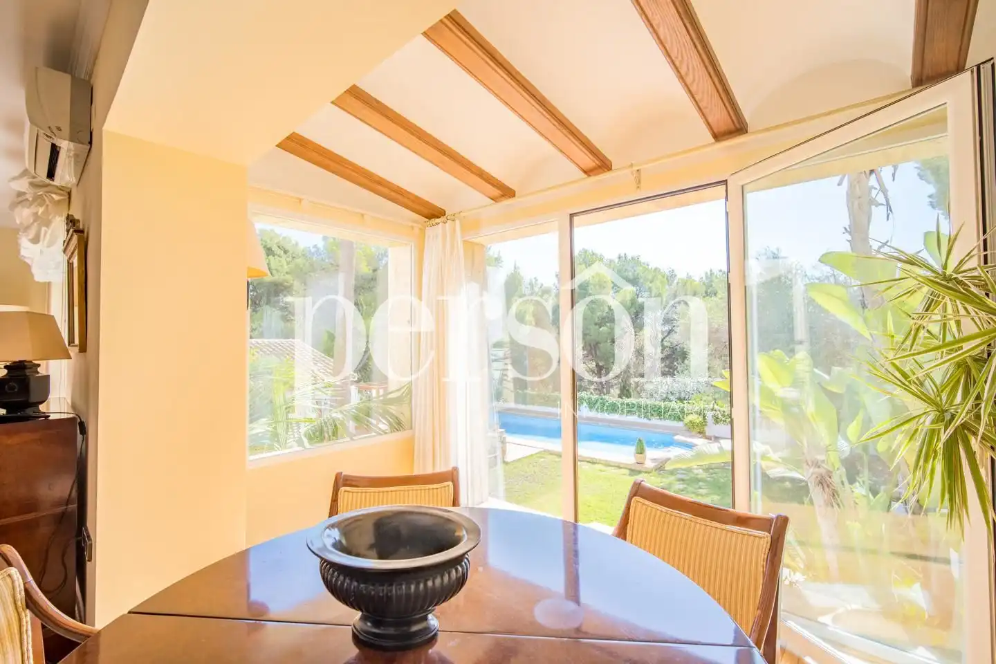 Garden of Houses for sale in Jávea / Xàbia  with Air Conditioner, Heating and Private garden