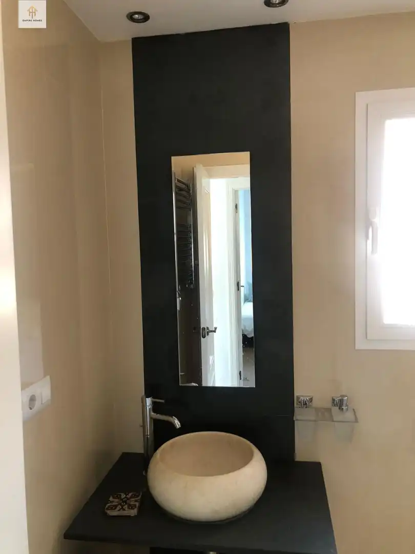 Bany de Casa o xalet de lloguer en Chiclana de la Frontera amb Aire condicionat, Jardí privat i Piscina