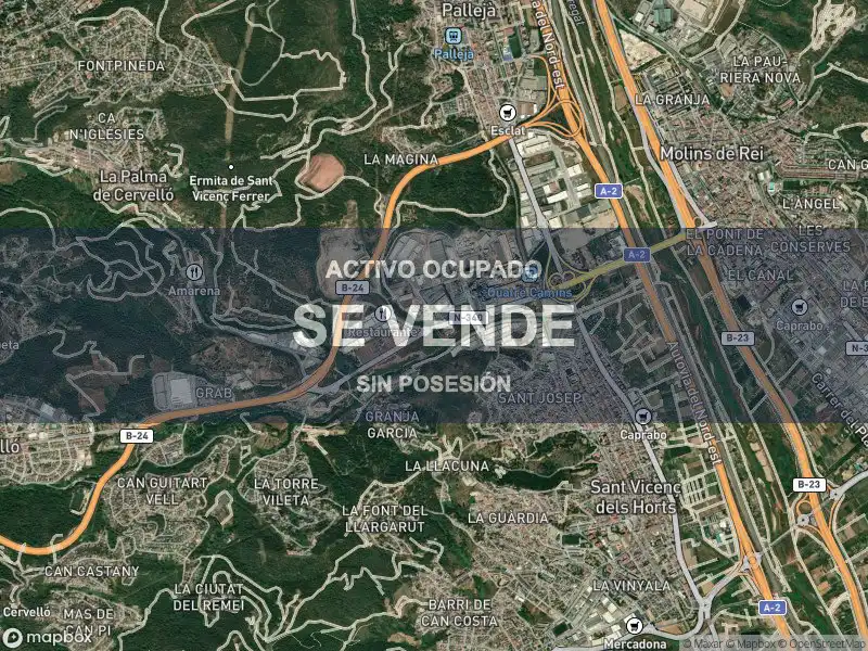 Exterior view of Flat for sale in Sant Vicenç Dels Horts