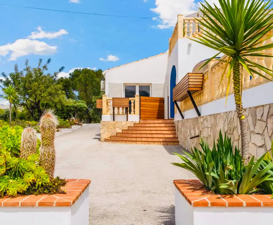 Exterior view of Houses for sale in Murla  with Air Conditioner, Heating and Private garden