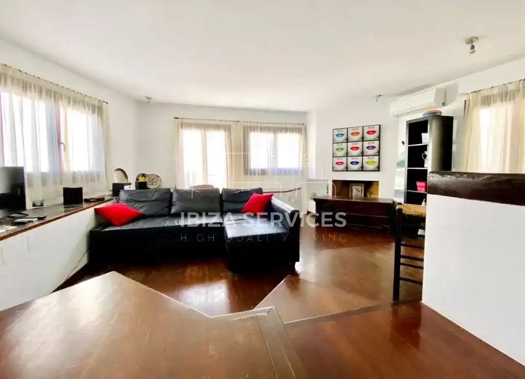 Living room of Flat for sale in Eivissa  with Air Conditioner