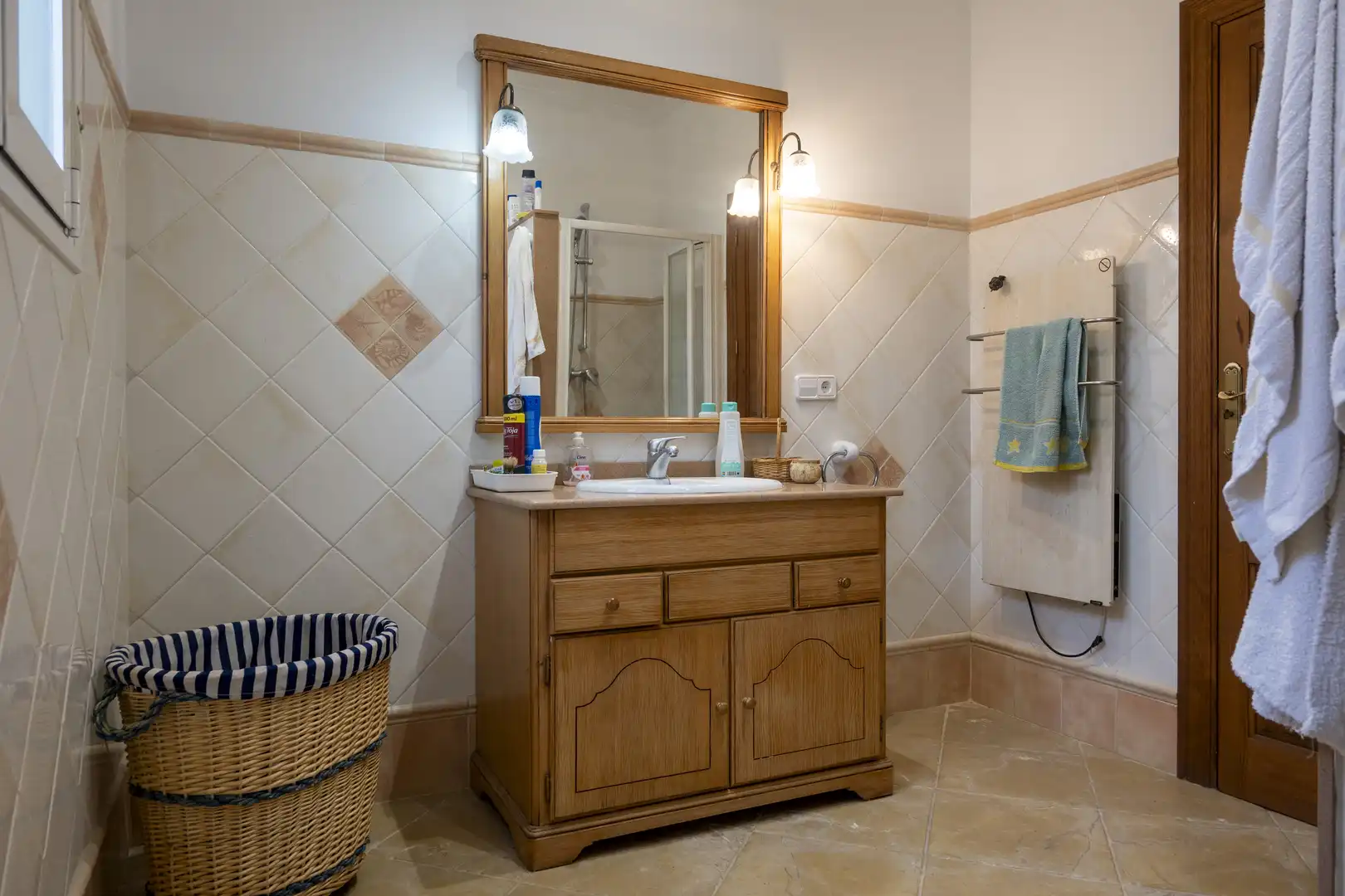 Baño de Casa o chalet en venta en Ruidera con Aire acondicionado, Calefacción y Jardín privado