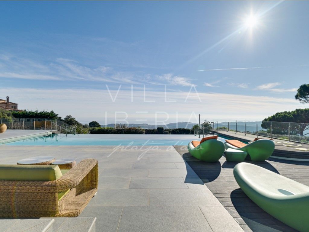 Terraza de Casa o chalet en venta en Castell-Platja d'Aro con Piscina