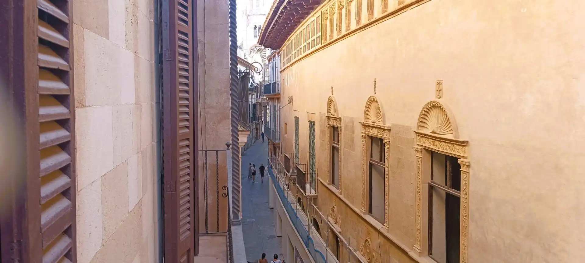 Exterior view of Flat for rent in  Palma de Mallorca  with Air Conditioner and Balcony