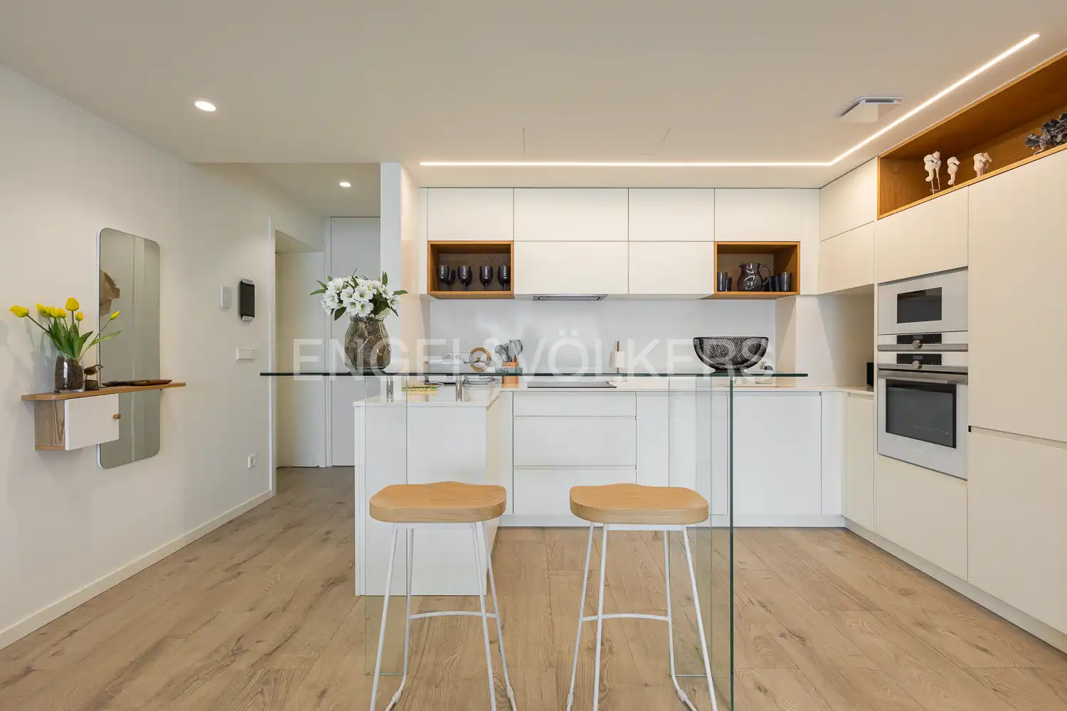 Kitchen of Flat for sale in Pedreguer  with Air Conditioner, Heating and Private garden