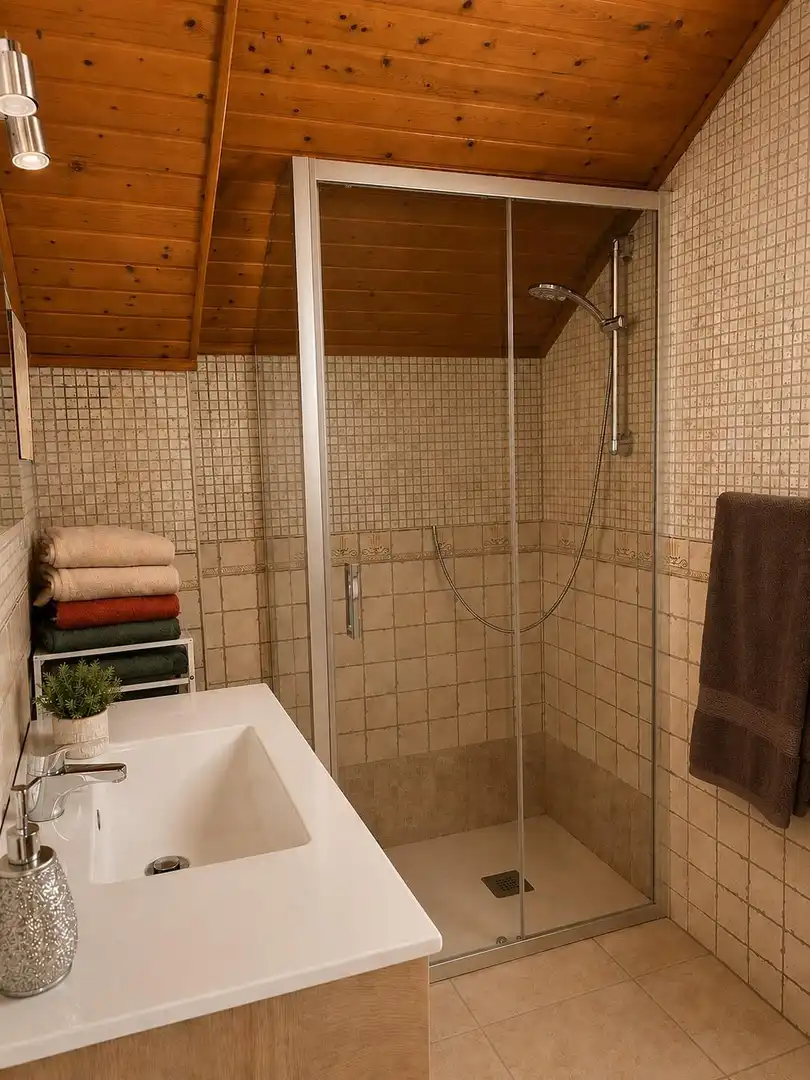 Bathroom of Detached homes for sale in Almensilla  with Air Conditioner and Private garden
