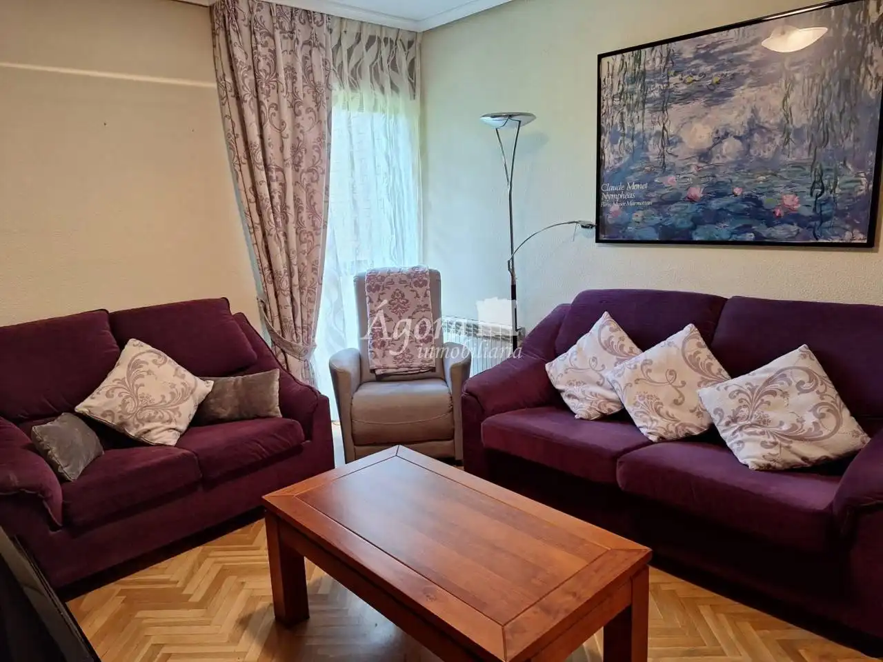 Sala d'estar de Pis en venda en Valladolid amb Calefacció, Parquet i Terrassa