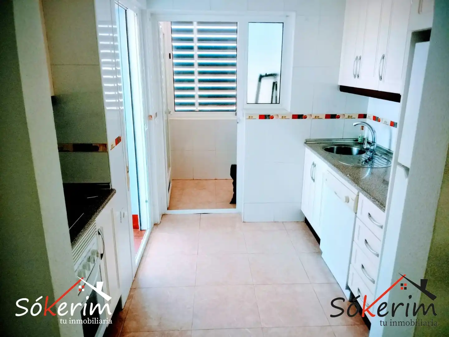 Cocina de Piso en venta en Villajoyosa / La Vila Joiosa con Aire acondicionado, Calefacción y Jardín privado