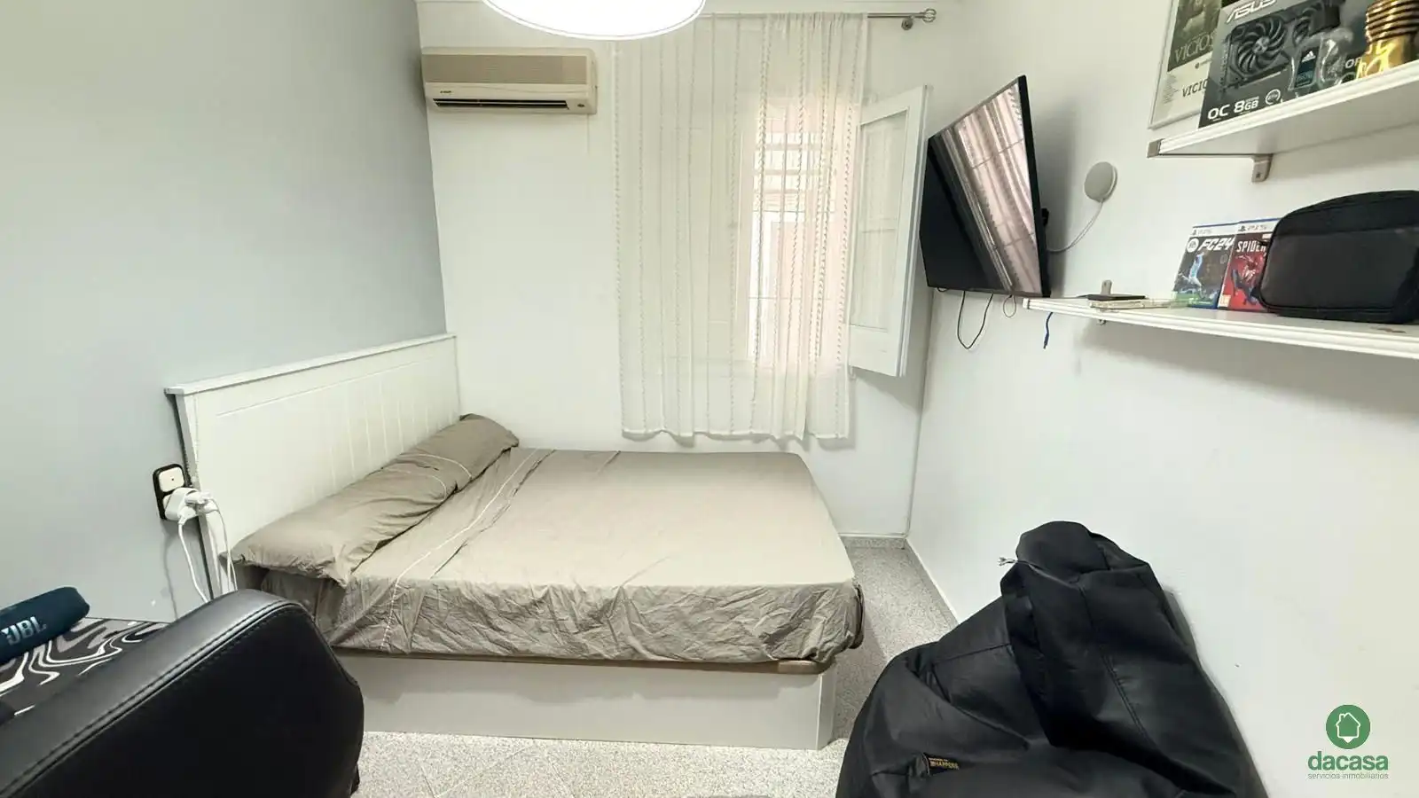 Schlafzimmer von Haus oder Chalet zum Verkauf in Almonte mit Klimaanlage, Terrasse und Abstellraum