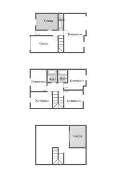 Casa adosada en venta en Almonacid de Toledo con Terraza y Trastero