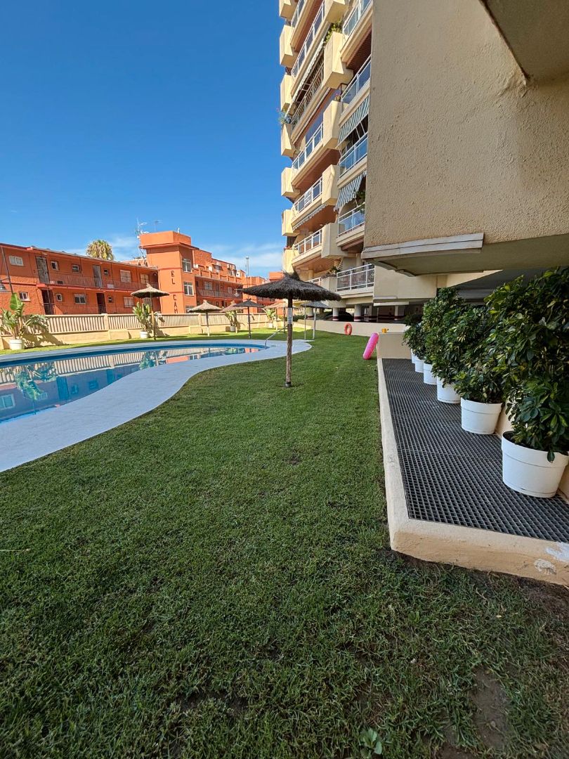 Jardín de Apartamento en venta en Fuengirola con Aire acondicionado, Terraza y Amueblado