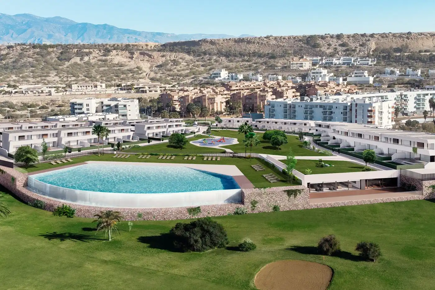 Reihenhaus mit Pool zum Verkauf in Almerimar