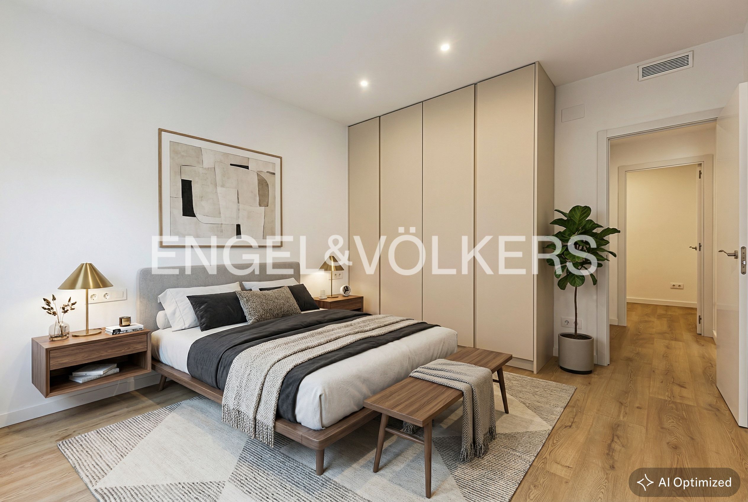 Bedroom of Flat for sale in  Barcelona Capital  with Air Conditioner, Heating and Balcony