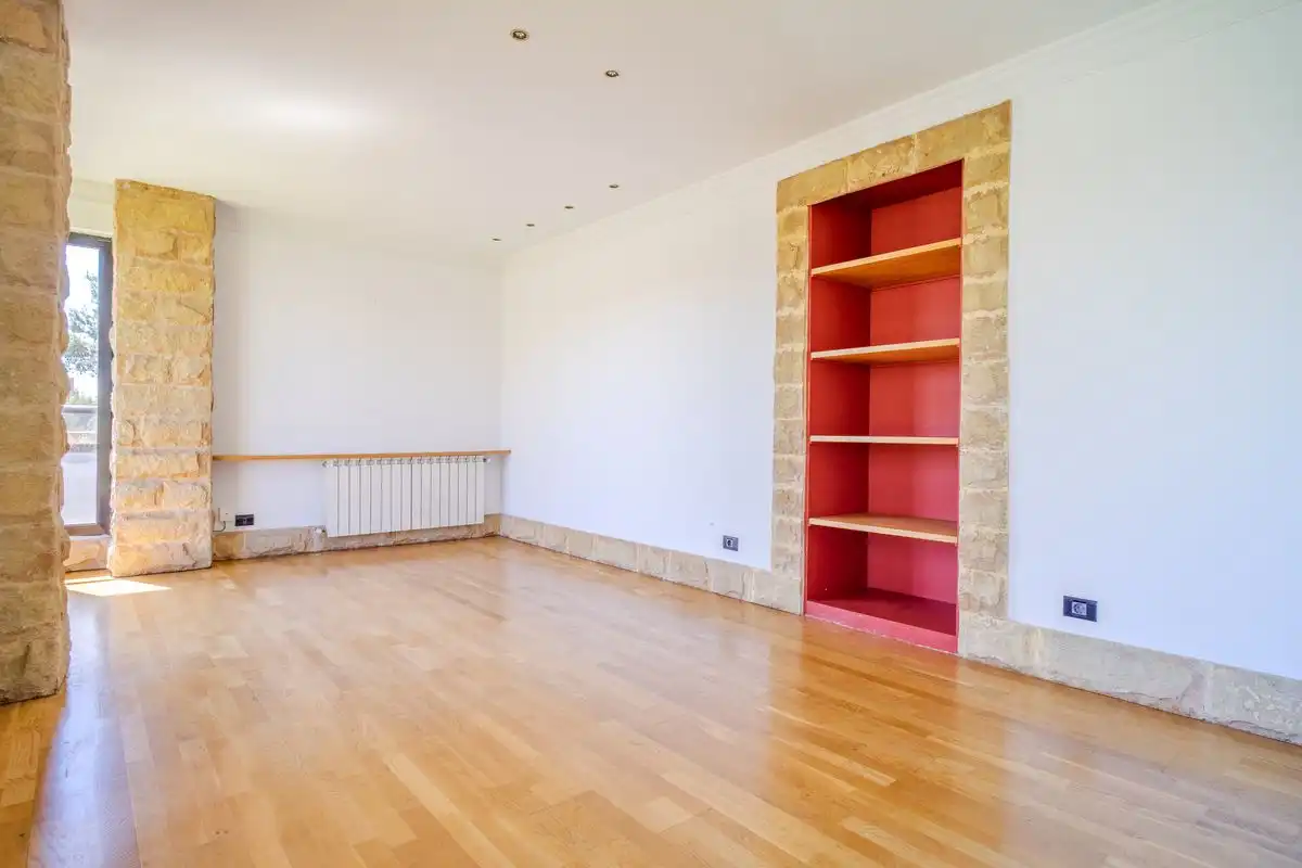 Living room of Attic for sale in Madrid  with Air Conditioner, Heating and Private garden