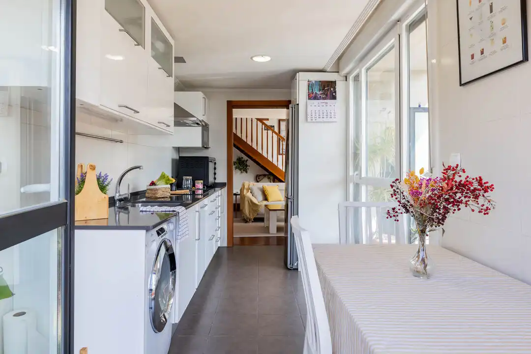Cocina de Dúplex en venta en Orio con Calefacción, Terraza y Balcón