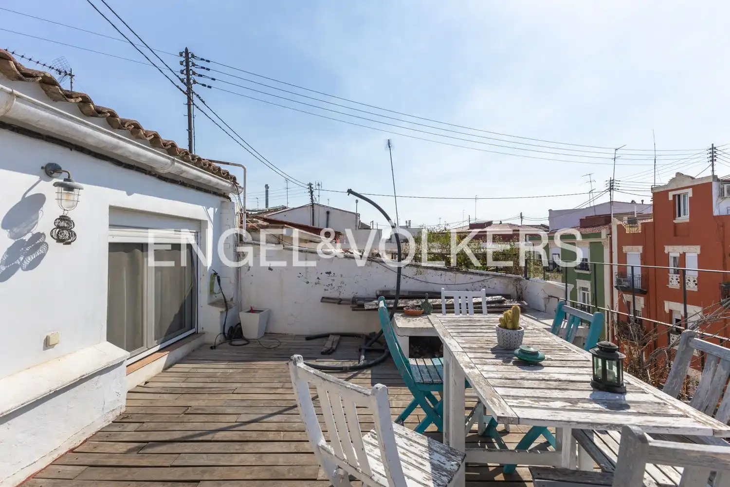 Terrasse von Dachboden zum Verkauf in Valencia mit Heizung und Balkon