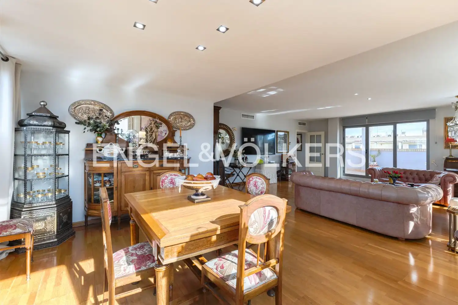 Comedor de Ático en venta en Valencia con Aire acondicionado, Calefacción y Jardín privado