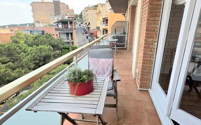 Balcony of Flat to rent in  Barcelona Capital  with Air Conditioner, Heating and Parquet flooring