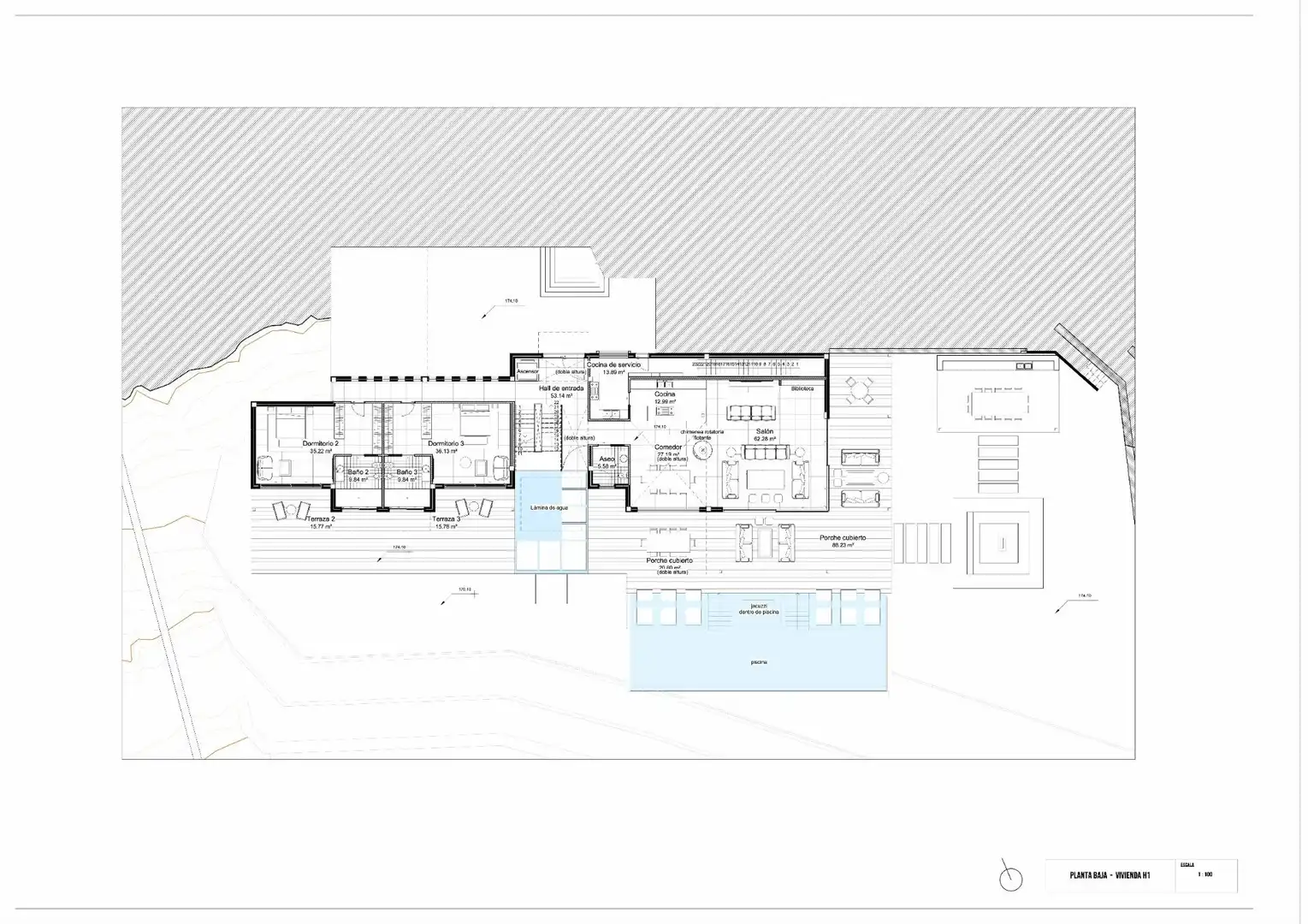 Villa mit Pool zum Verkauf in La Quinta, imagen 24