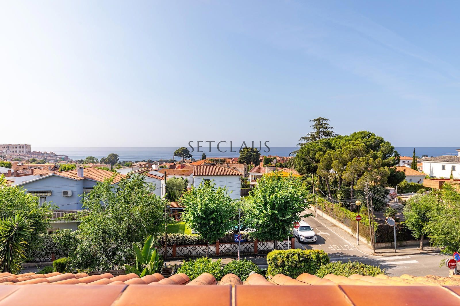 Exterior view of Single-family semi-detached for sale in El Masnou  with Heating, Terrace and Storage room