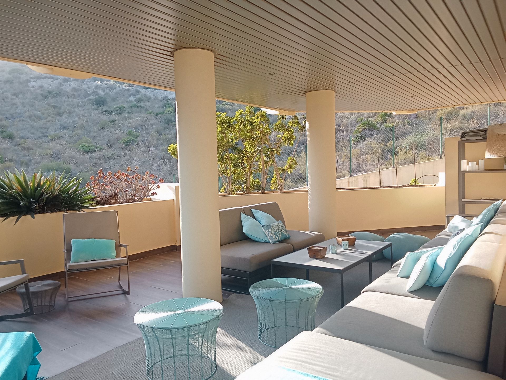 Terrace of Flat for sale in Cartagena  with Air Conditioner, Private garden and Terrace