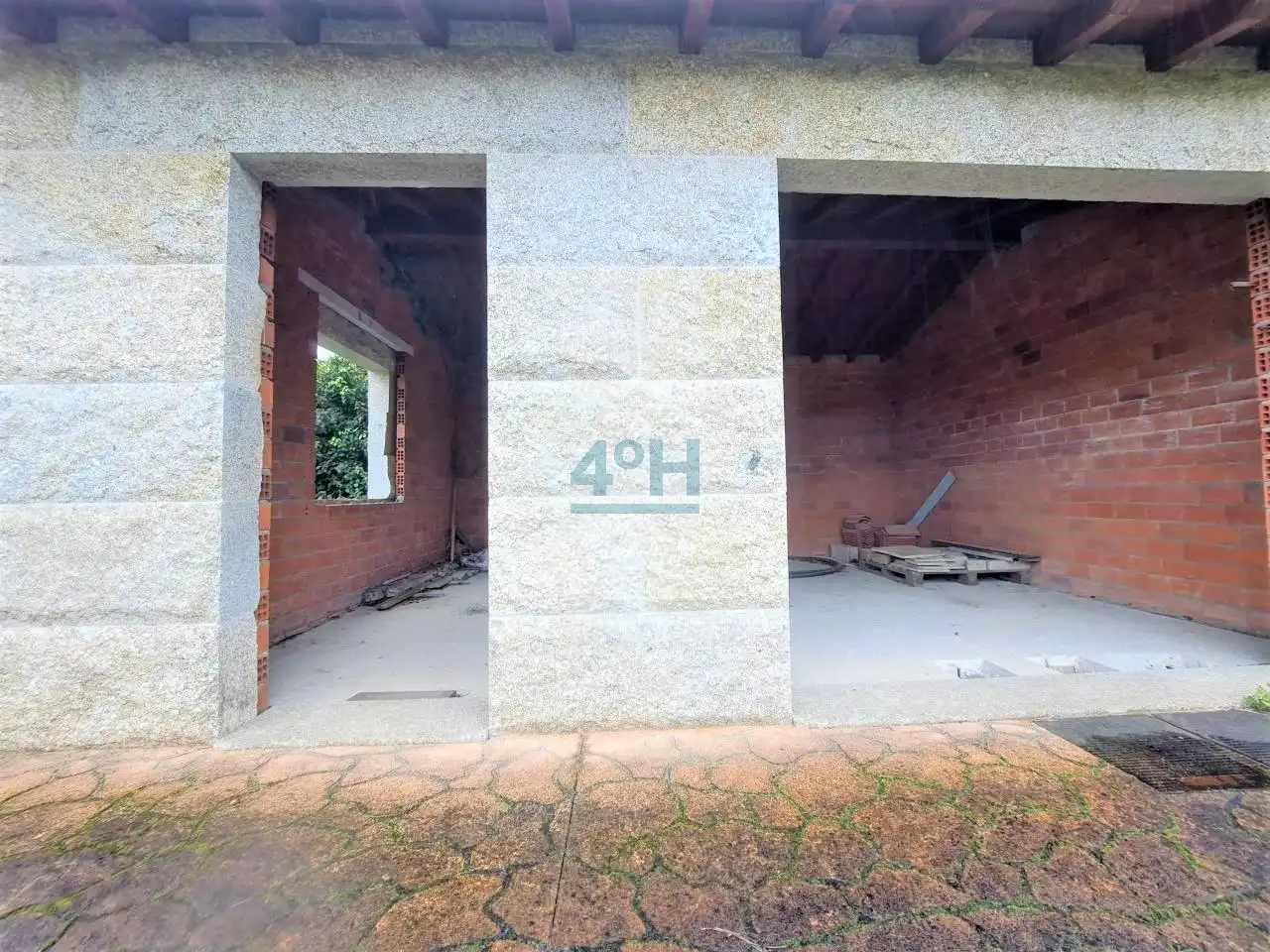 Vista exterior de Casa o chalet en venta en O Carballiño   con Calefacción, Jardín privado y Terraza