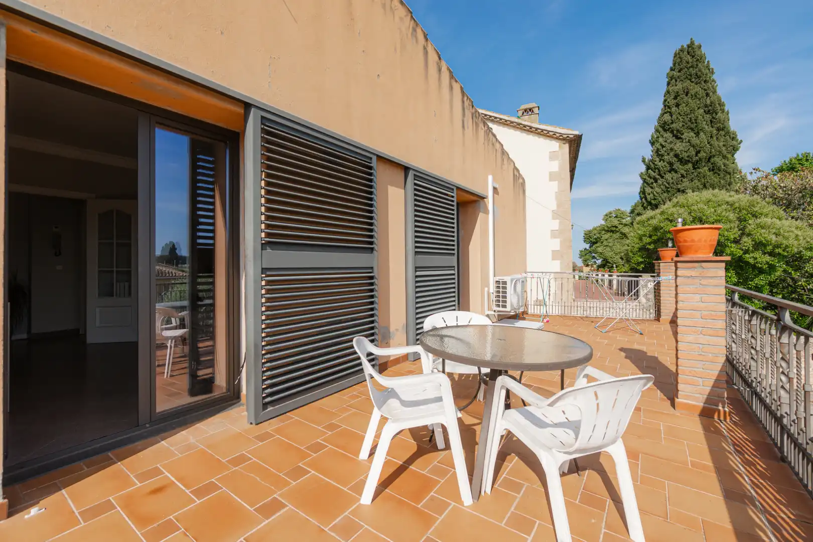 Terrassa de Casa o xalet en venda en Borrassà amb Aire condicionat, Calefacció i Jardí privat