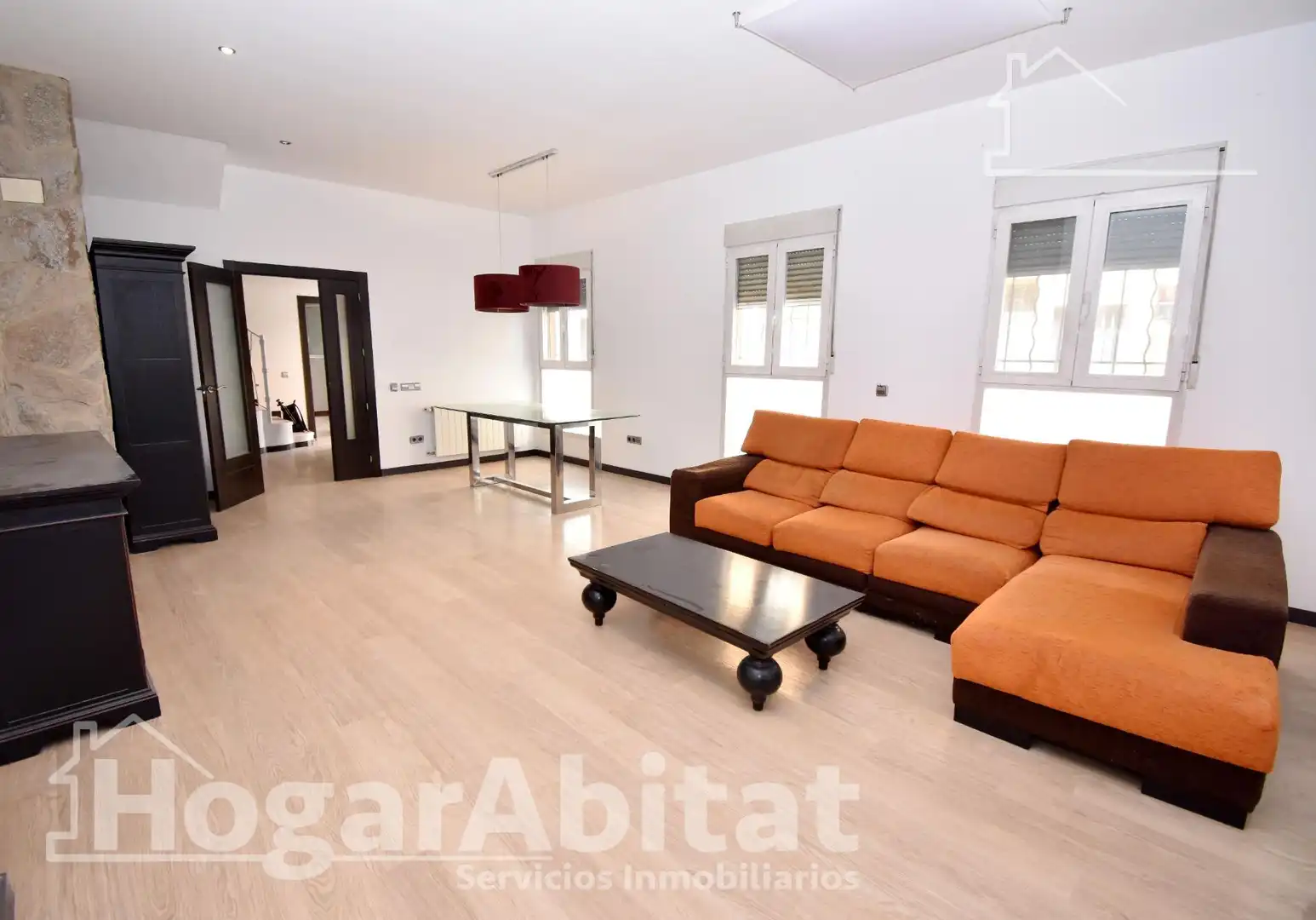 Sala de estar de Casa o chalet en venta en  Valencia Capital con Aire acondicionado, Calefacción y Parquet
