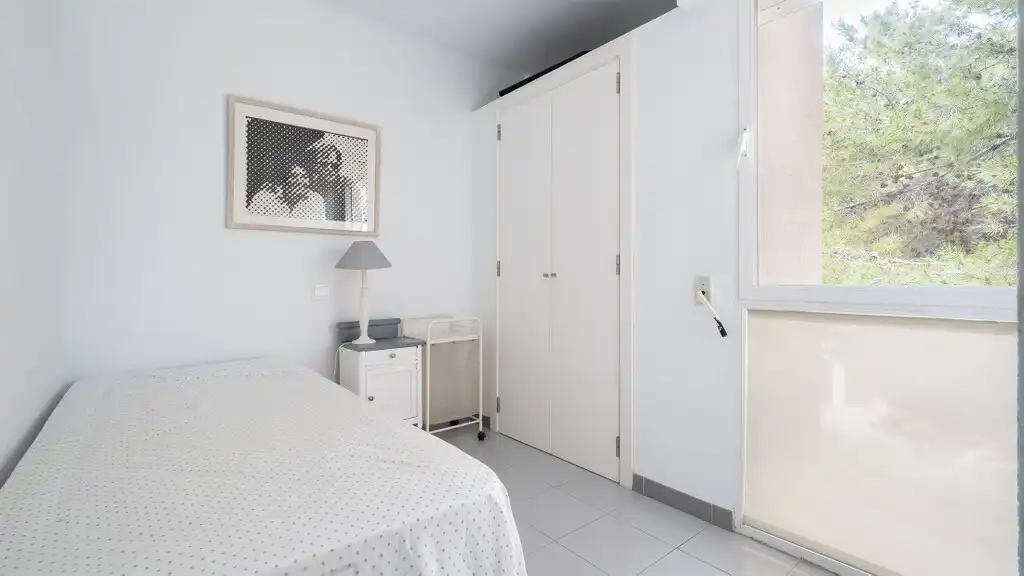 Schlafzimmer von Dachboden zum Verkauf in Andratx mit Terrasse und Abstellraum