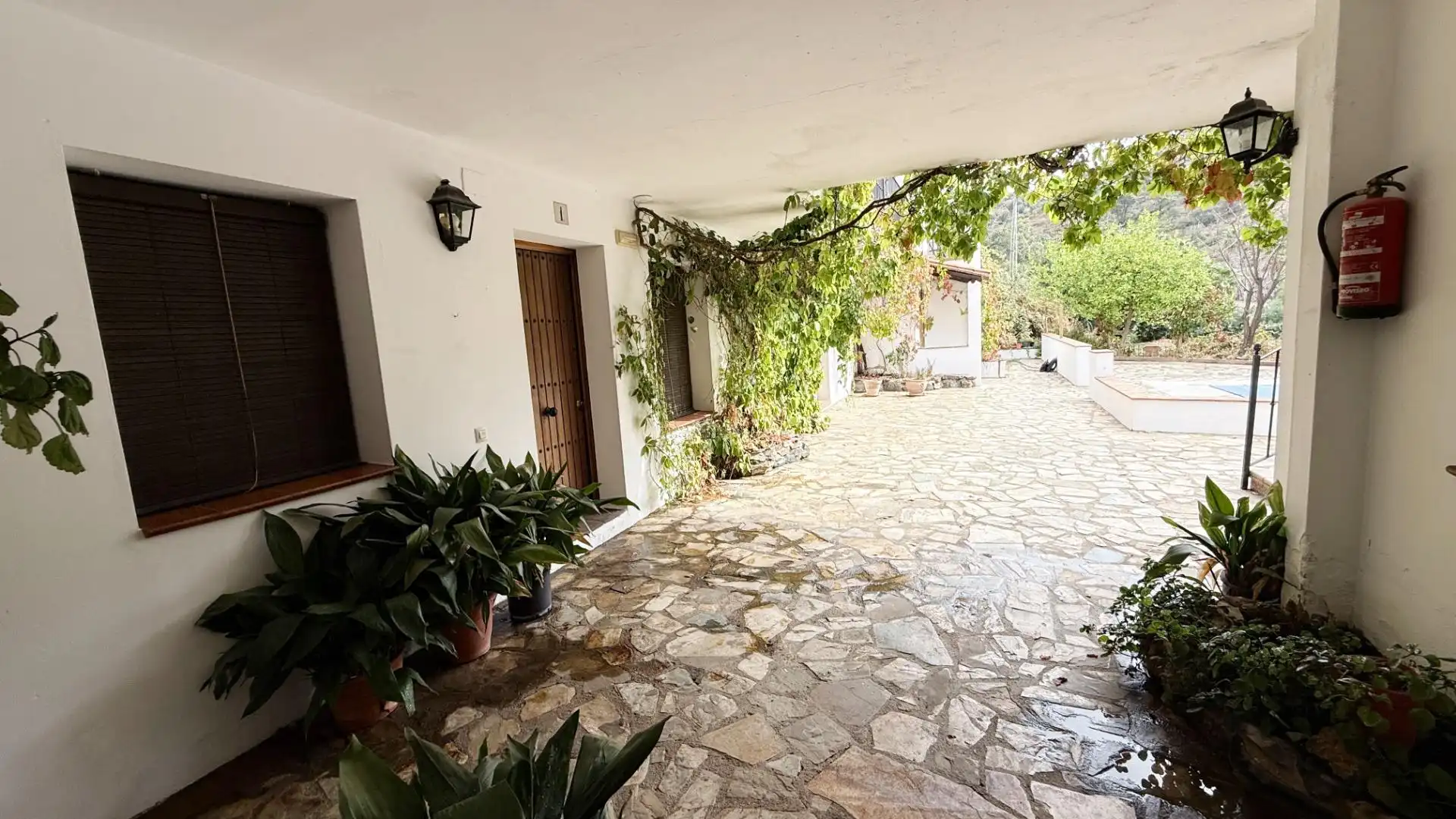 Garten von Gebäude zum Verkauf in Almonaster la Real, Huelva