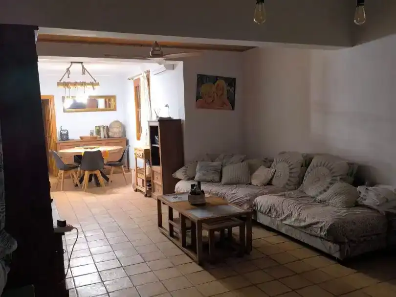 Sala d'estar de Casa o xalet en venda en La Ràpita amb Aire condicionat i Balcó