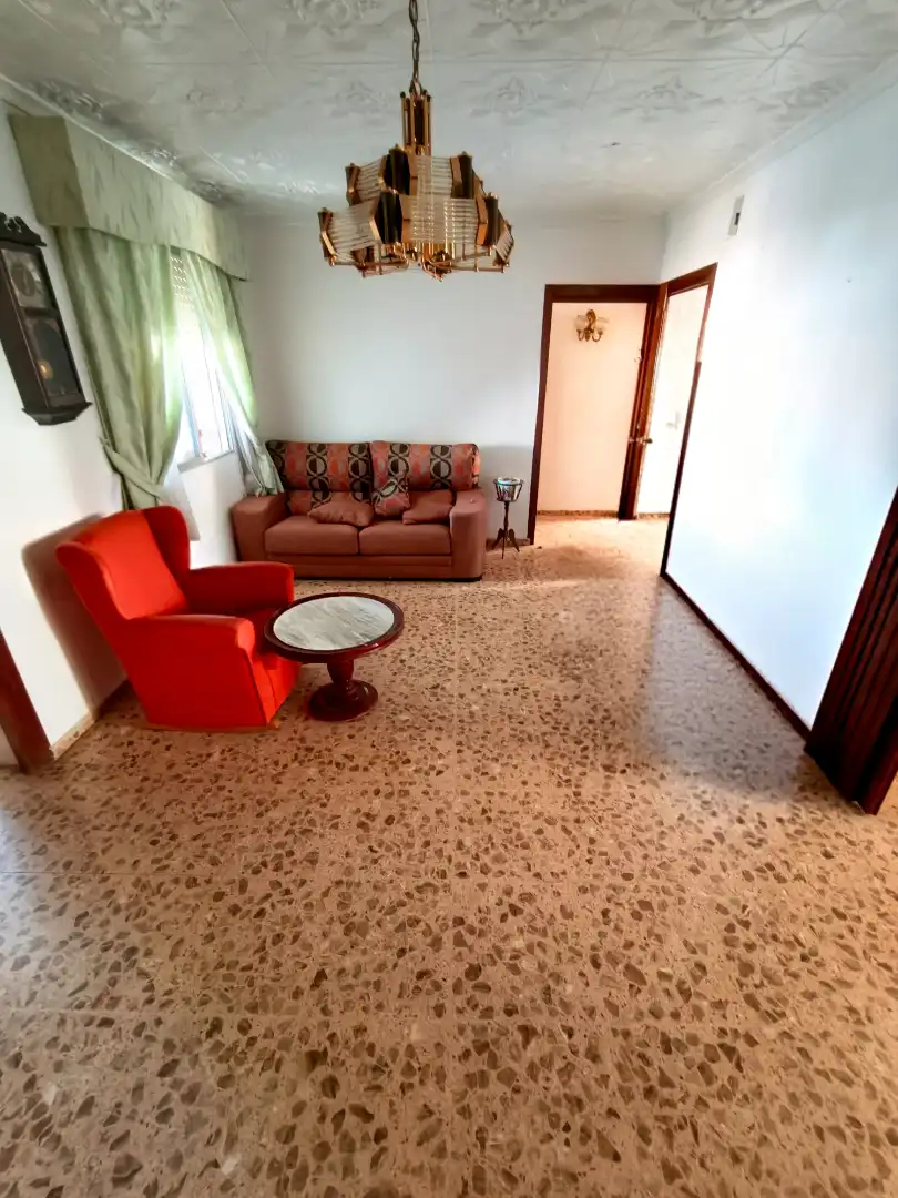 Sala d'estar de Pis en venda en Cartagena amb Aire condicionat, Terrassa i Moblat