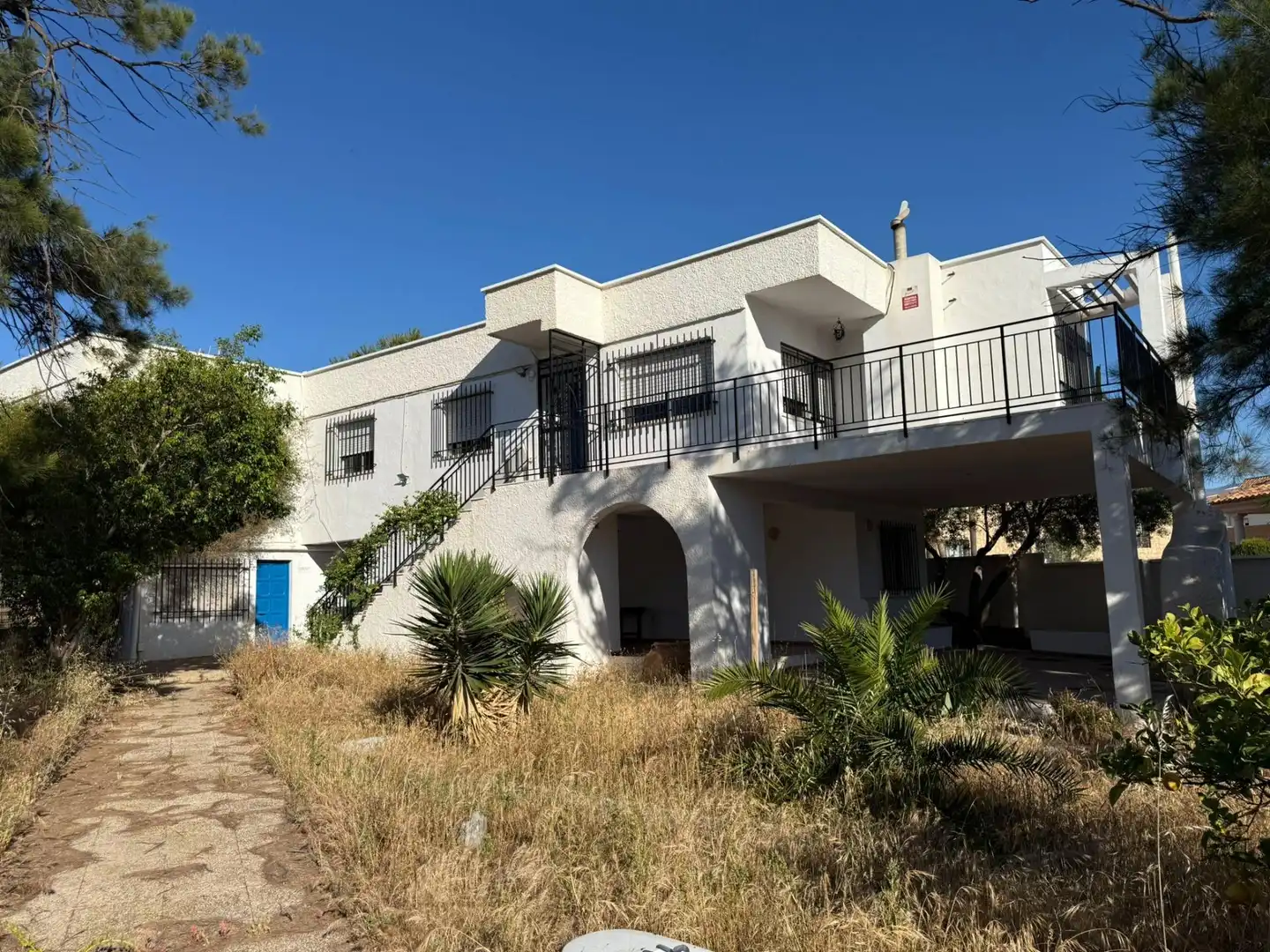 Vista exterior de Casa o chalet en venta en El Ejido con Jardín privado, Terraza y Balcón