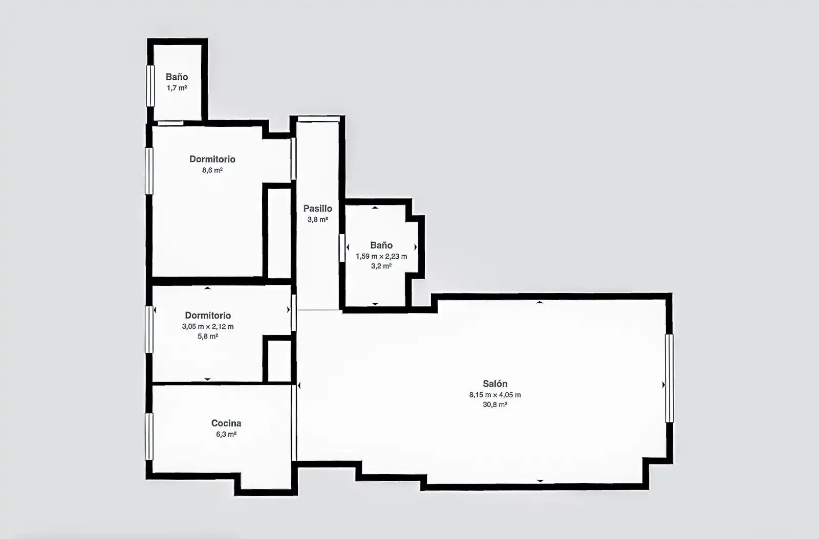 Wohnung zum Verkauf in  Palma de Mallorca mit Klimaanlage und Balkon