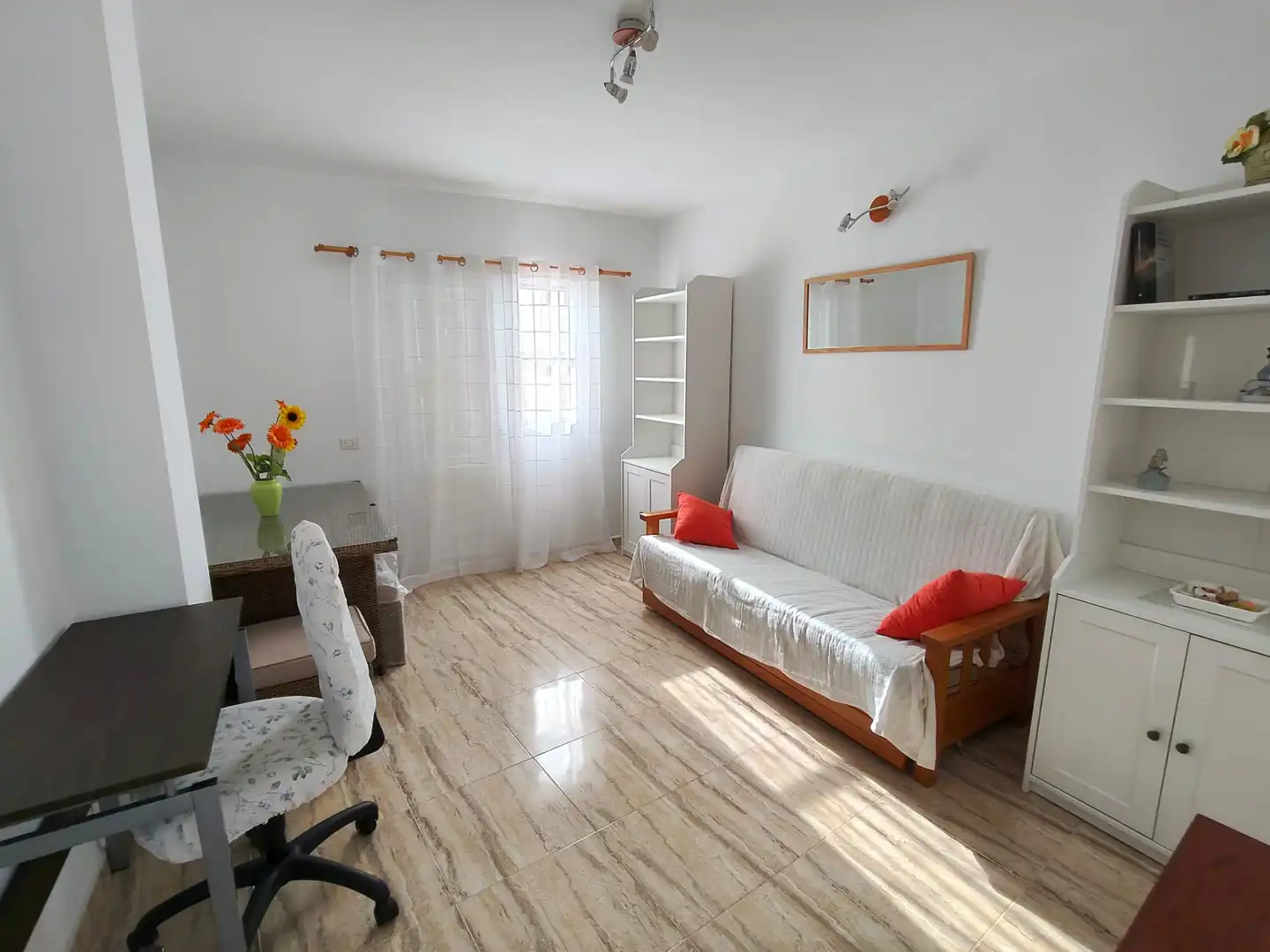 Living room of Flat for rent in Güímar  with Terrace, Furnished and Oven