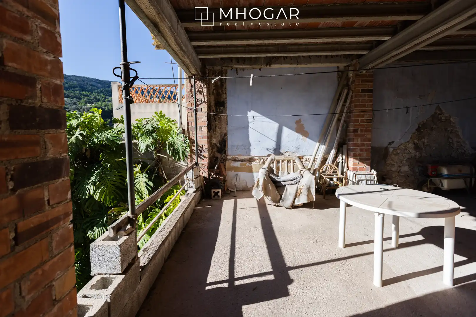 Terraza de Finca rústica en venta en La Vall de Laguar con Jardín privado, Terraza y Balcón