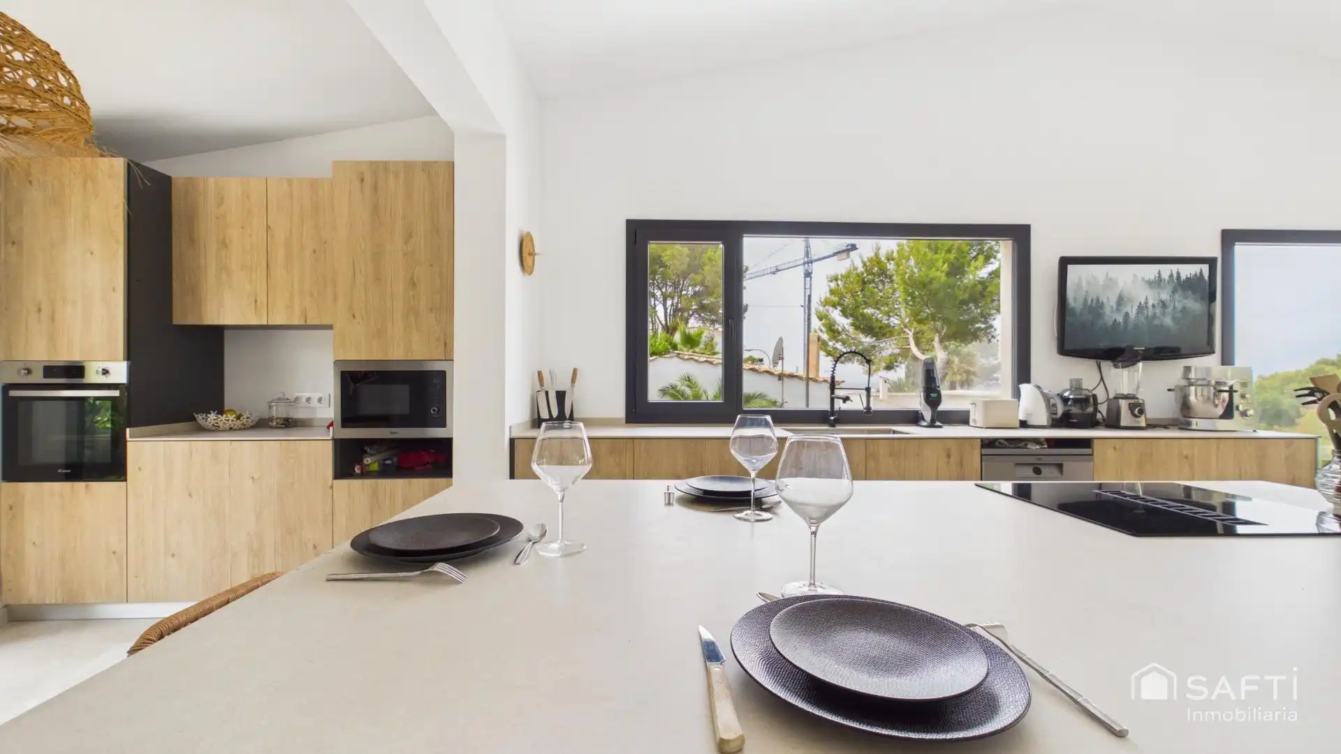 Cuina de Casa o xalet en venda en Calvià amb Aire condicionat, Calefacció i Terrassa