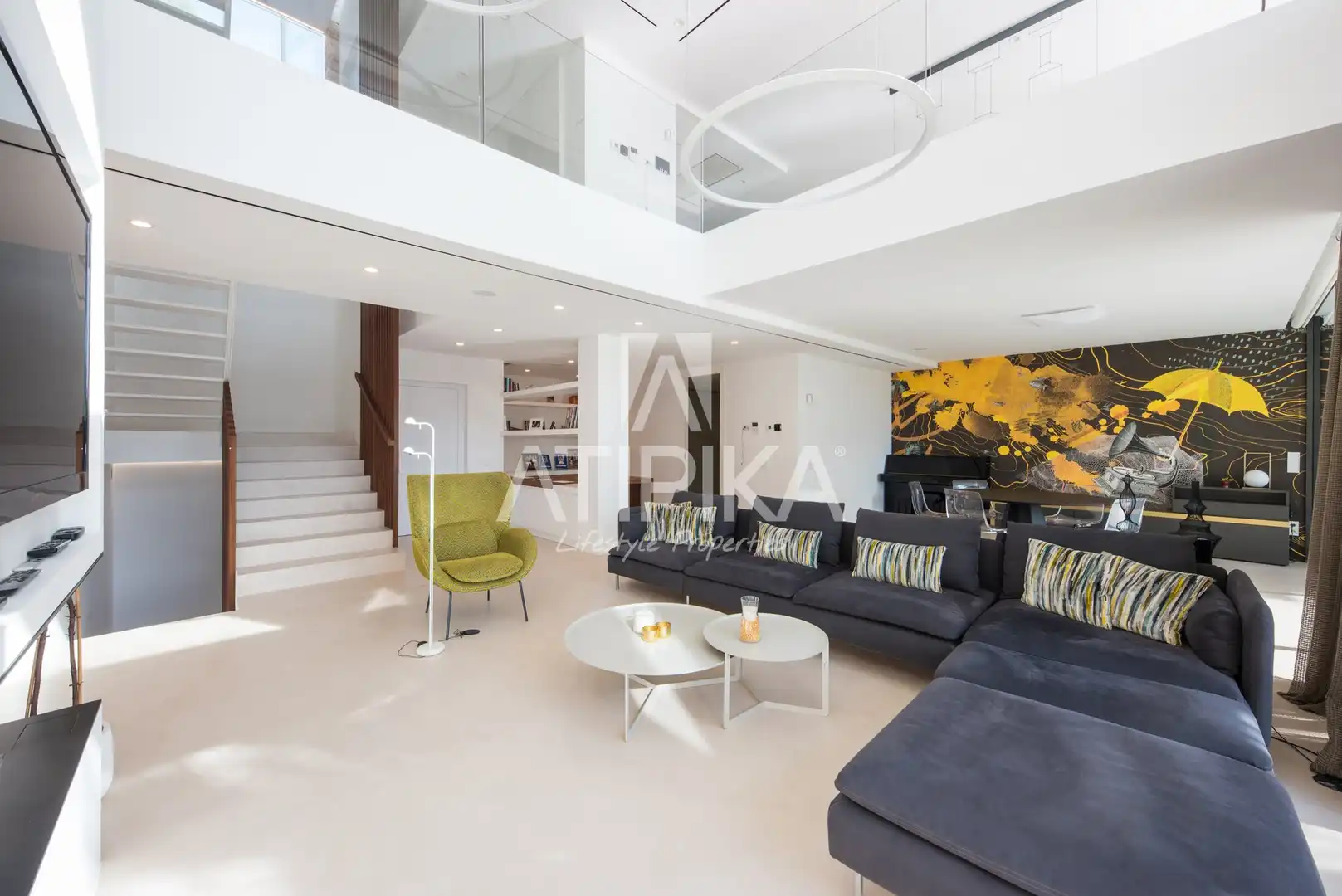 Sala d'estar de Casa o xalet en venda en Castelldefels amb Aire condicionat, Calefacció i Terrassa