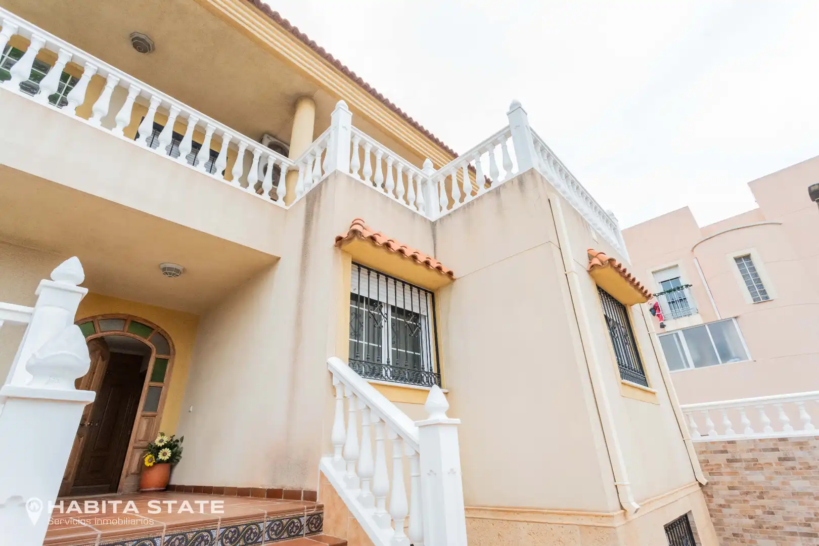 Vista exterior de Casa o chalet en venta en Pechina con Aire acondicionado, Calefacción y Jardín privado