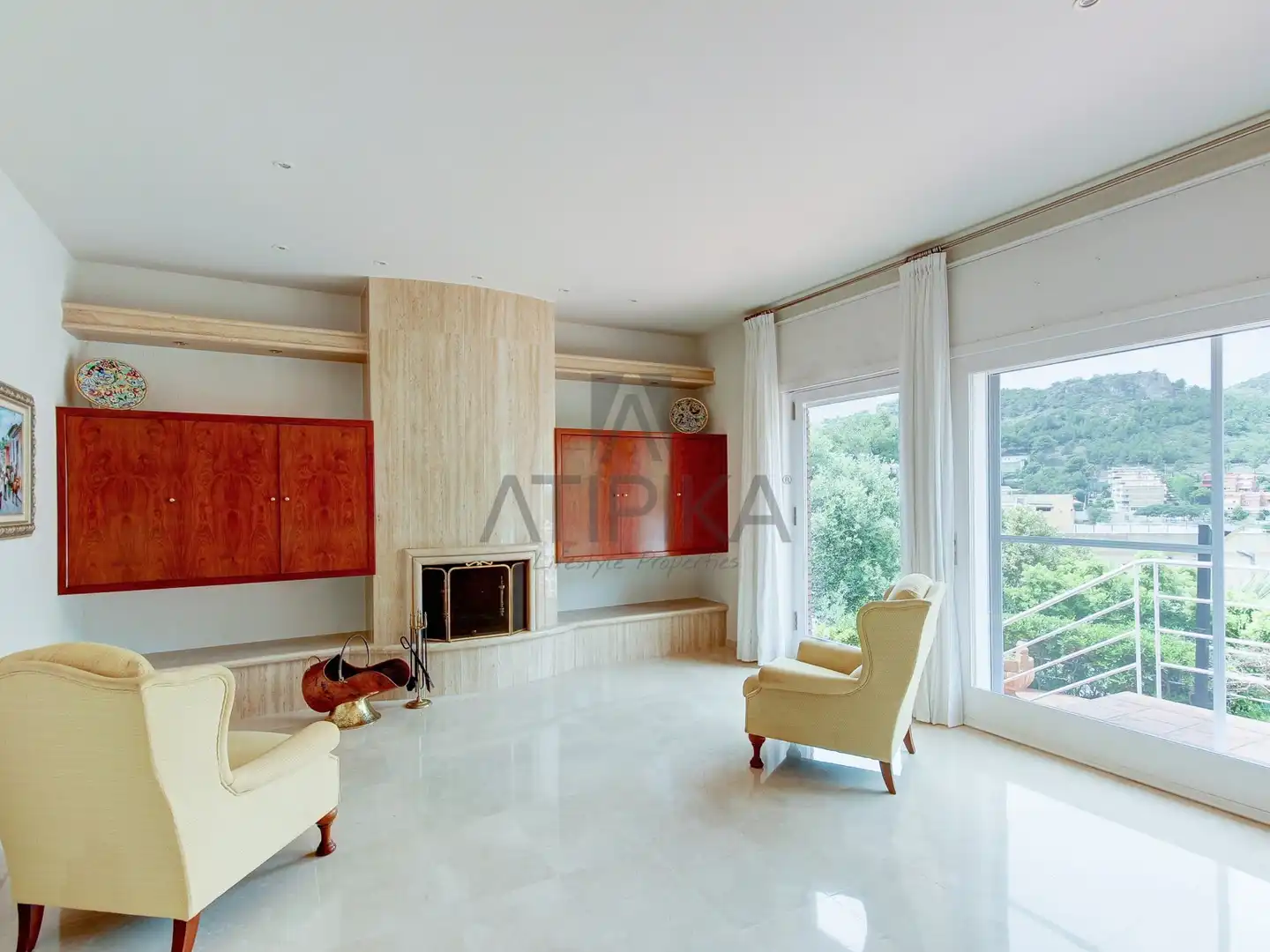 Sala de estar de Casa o chalet en venta en Castelldefels con Aire acondicionado, Calefacción y Terraza