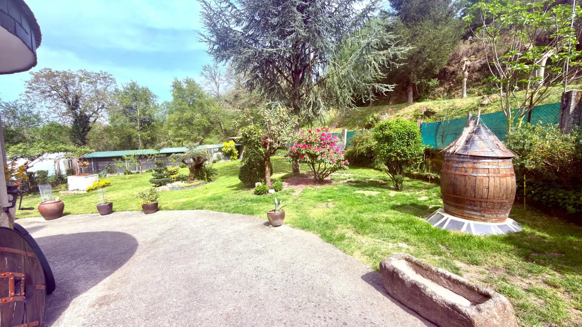 Garden of Houses for sale in Esgos  with Private garden, Parquet flooring and Furnished